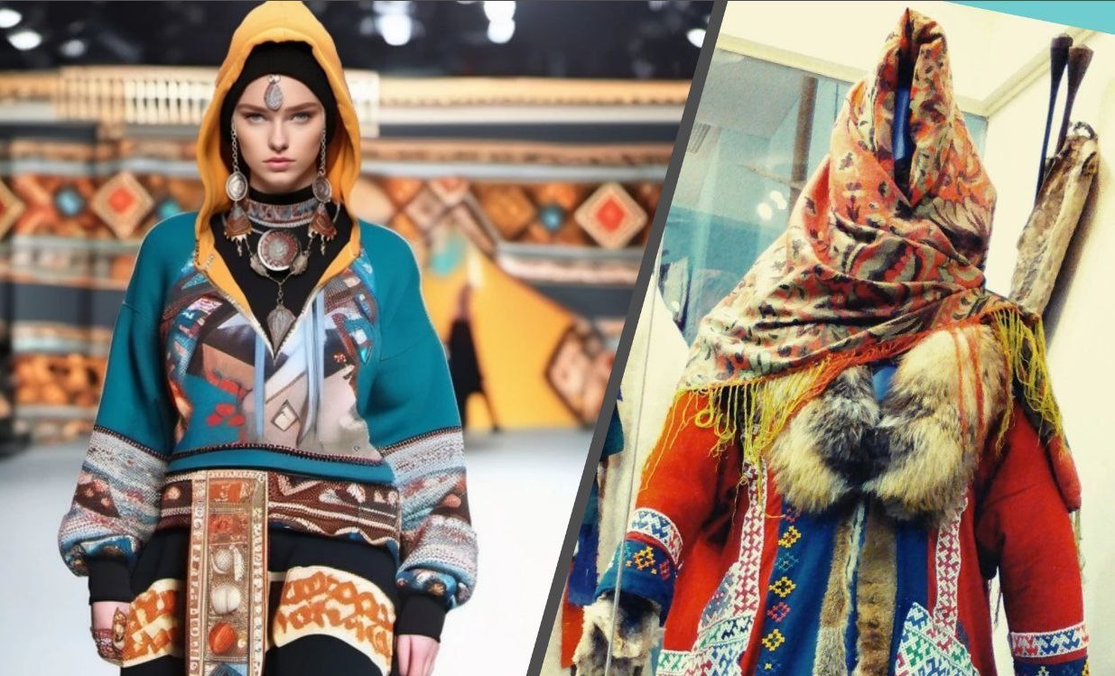 Югорчанка представила на конкурс концепцию этнической одежды