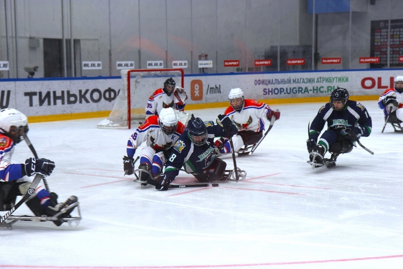 Следж-хоккеисты «Югры» разгромили подмосковный «Феникс» в полуфинале Зимних игр «Мы вместе. Спорт»