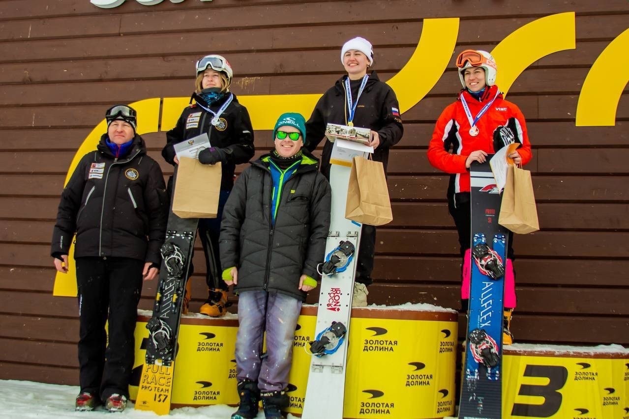 Югорчанка завоевала российское золото на чемпионате по сноуборду