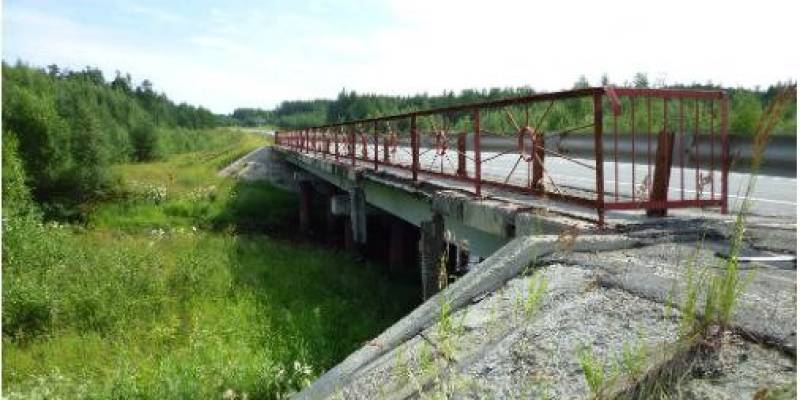 ​В Югре восстановят мост через реку Ейтья, который соединяет регион со Свердловской областью