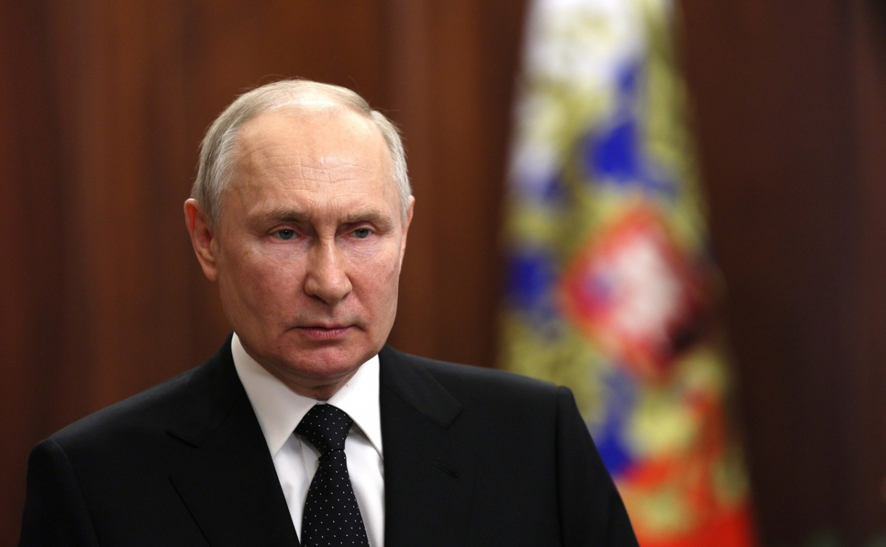 Президент России выступил с обращением к гражданам по поводу вооружённого мятежа