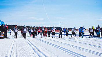 Более 3,7 тыс. человек пробежали Югорский лыжный марафон