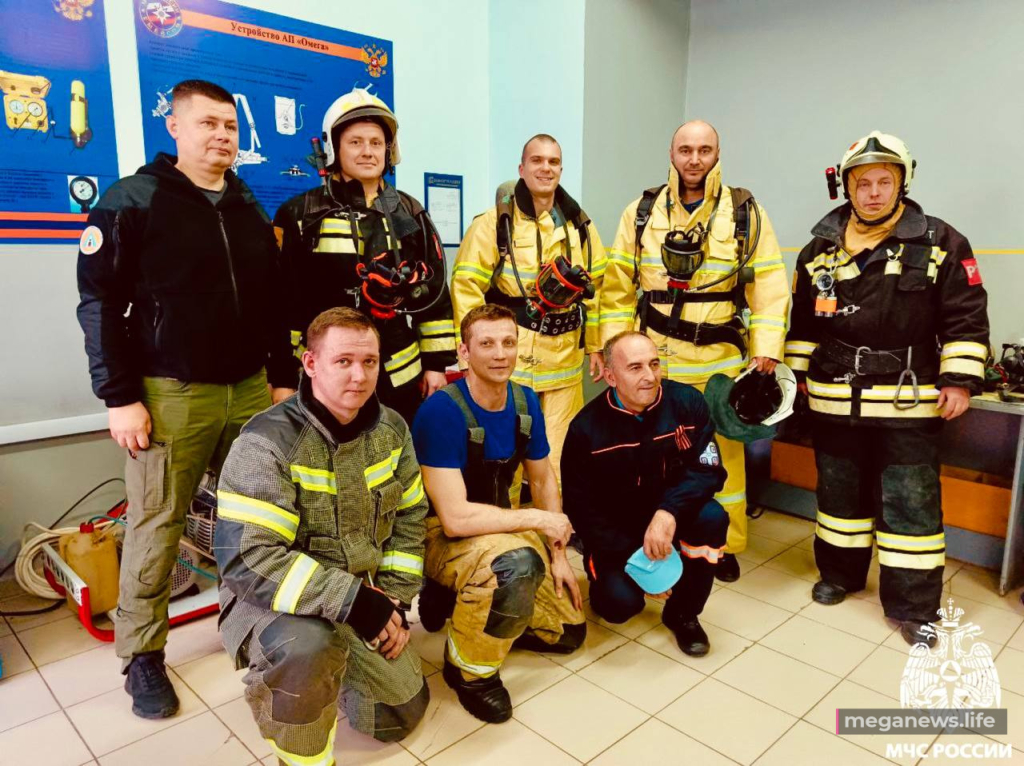 Сербские пожарные перенимали опыт у коллег в Ханты-Мансийске