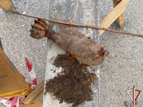Росгвардейцы обследовали найденный в Приобье миномётный снаряд