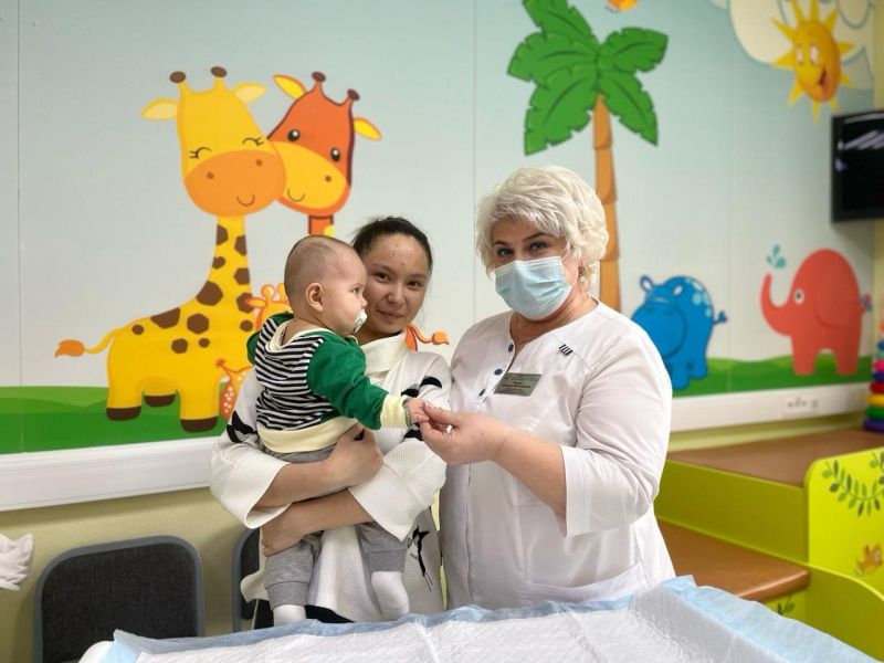 В детской поликлинике Нижневартовска прошла неделя продвижения здорового образа жизни