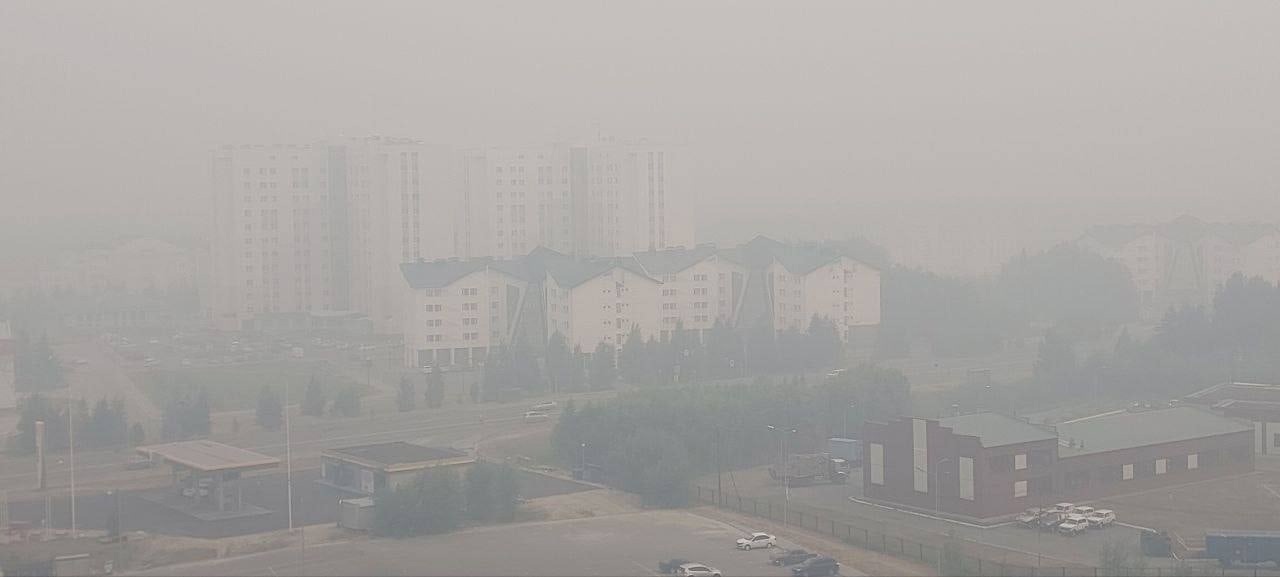 Роспотребнадзор Югры сообщил, в каком городе превышены в воздухе вредные вещества из-за смога