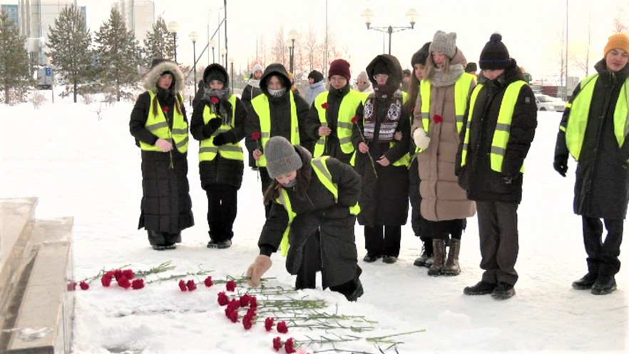 В Нижневартовске прошла акция памяти погибших 