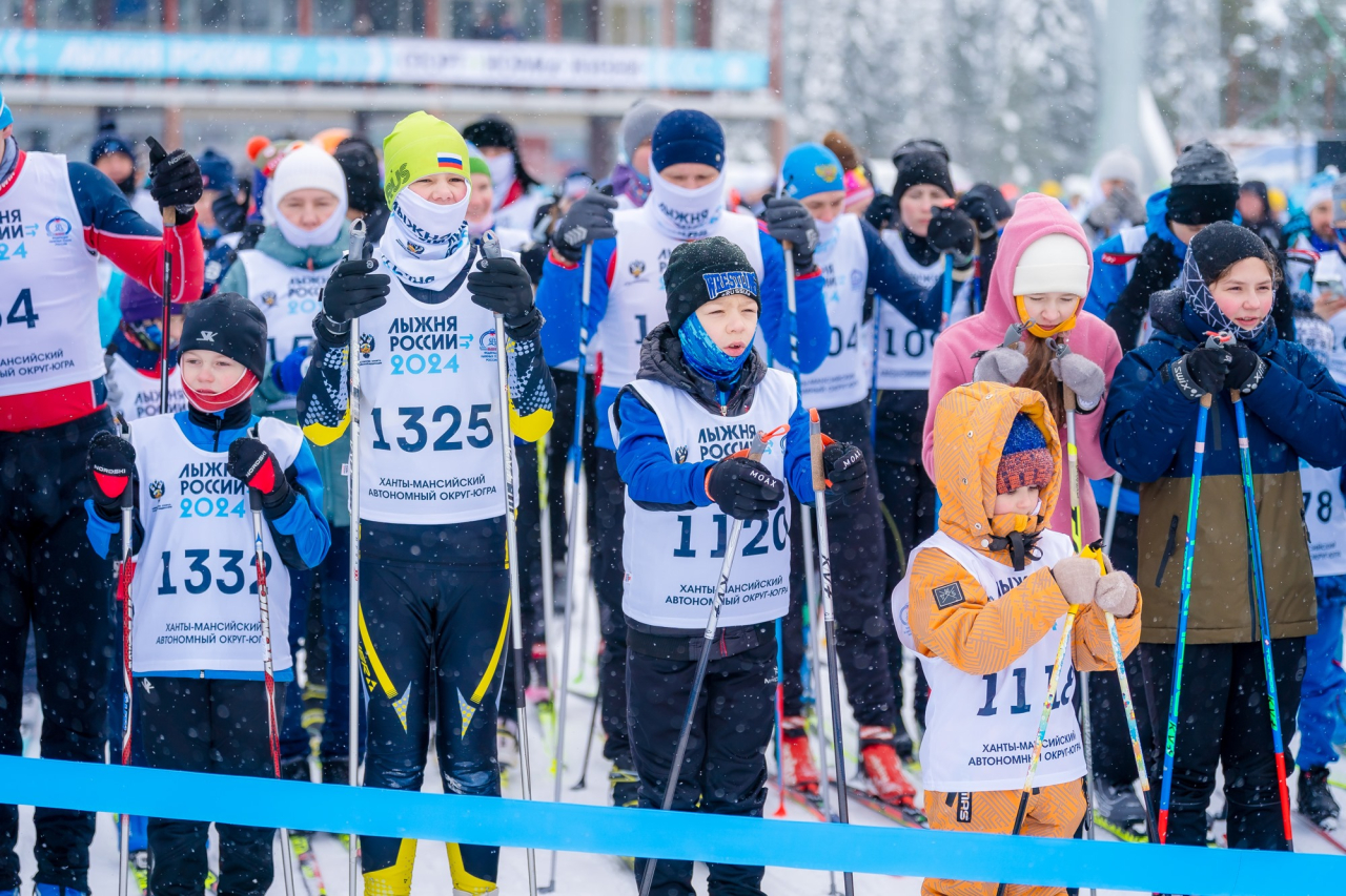 «Лыжня России» в Югре побила рекорд по количеству участников