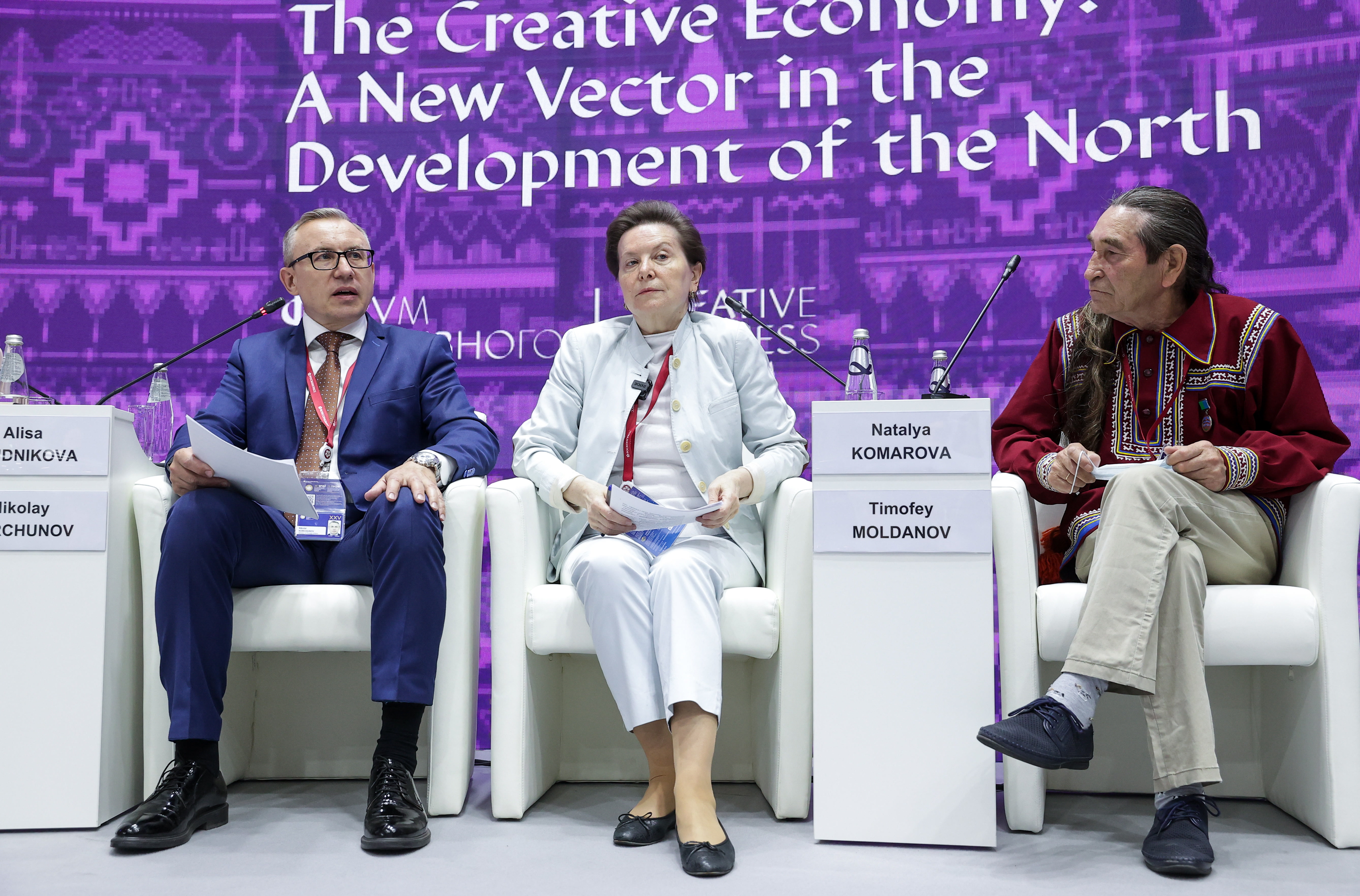 На ПМЭФ Наталья Комарова рассказала, почему в Югре развивается креативная индустрия