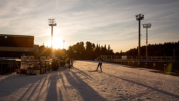 Российских тренеров впечатлило качество лыжной трассы в Ханты-Мансийске