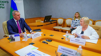 Руслан Кухарук обсудил с окружным бизнес-омбудсменом меры поддержки предпринимательства