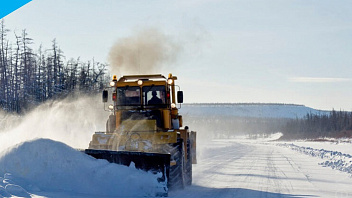 В Белоярском районе начались работы по обустройству зимников и ледовых переправ