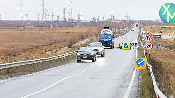 В микрорайоне Восточный Ханты-Мансийска ремонтируют мост