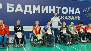 ​Спортсмен из Сургутского района стал чемпионом России по парабадминтону