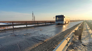 В микрорайоне Восточный Ханты-Мансийска завершили ремонт моста