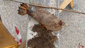 Росгвардейцы обследовали найденный в Приобье миномётный снаряд