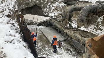 В Нижневартовске реконструировали часть напорного канализационного коллектора