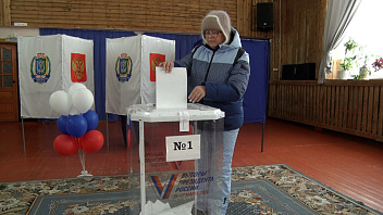 В Советском районе на избирательных участках высокая активность