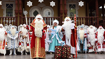 Дед Мороз из Сургута привёз из Великого Устюга «серебро»