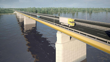В Сургуте возведение второго моста через Обь идёт с опережением графика