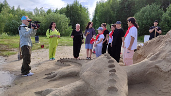 Конкурс песчаных фигур прошёл в Пыть-Яхе