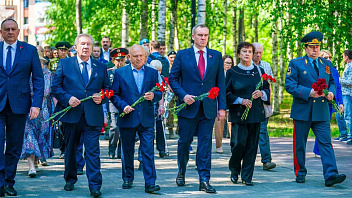 Во всех муниципалитетах Югры прошли мероприятия в память о воинах ВОВ