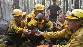В Югре действуют 21 лесной и 2 ландшафтных пожара