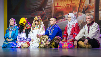 В День Югры на выставке «Россия» прошла свадьба ханты и манси
