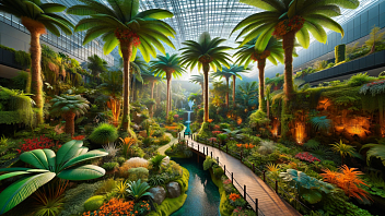 ​В Когалыме построят сад тропических лесов стоимостью 2 млрд рублей