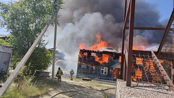 Прокуратура проведёт проверку по факту пожара в Приобье