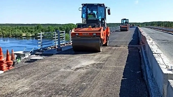 Ремонт моста через Аган на трассе Лангепас – Покачи завершат в октябре