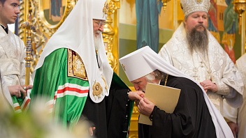 Патриарх Кирилл в Югре: «Пока будут созидаться Божии храмы - Россия будет непобедимой!»